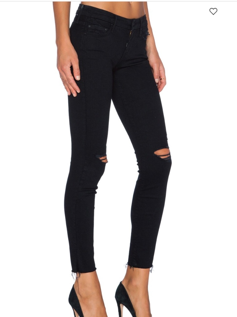 NWOT MOTHER Looker in Guilty as Sin Jeans